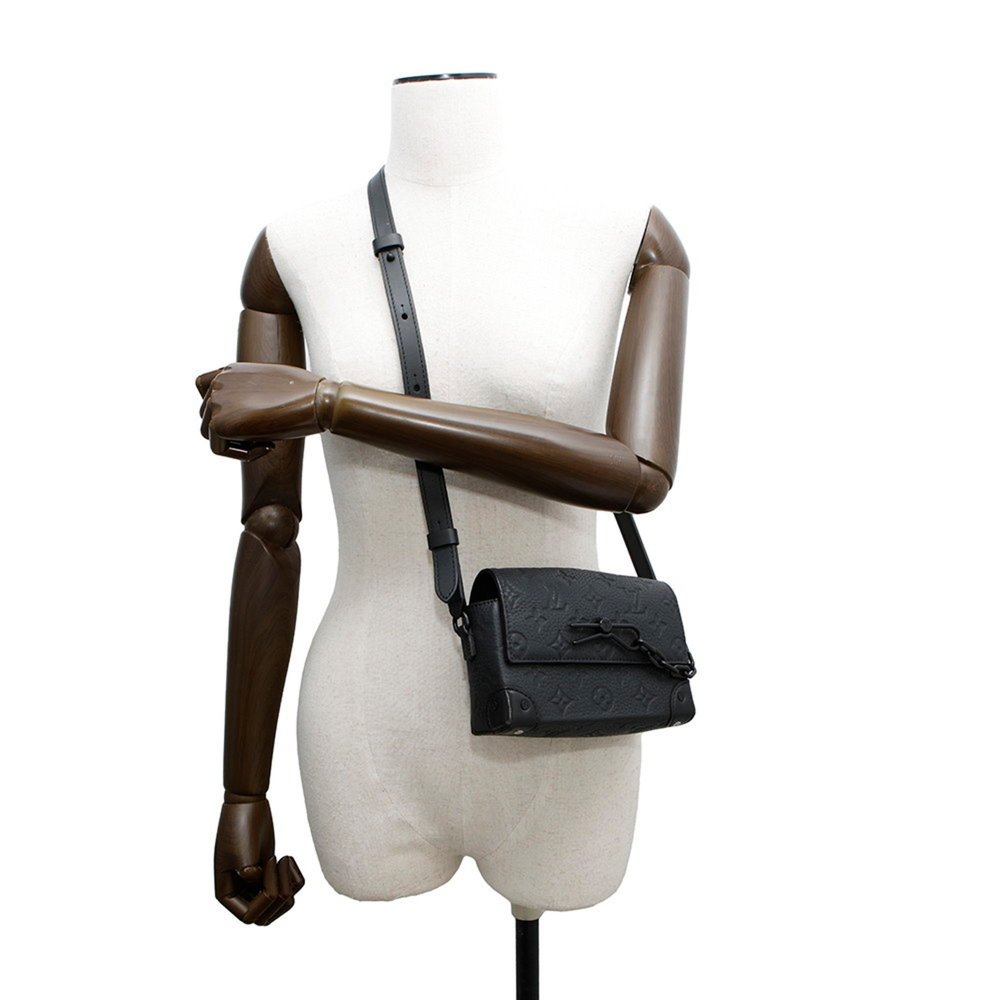 Louis Vuitton Monogram Taurillon Steamer Wearable Wallet M81746 Shoulder Bag ... - Picture 4 of 13